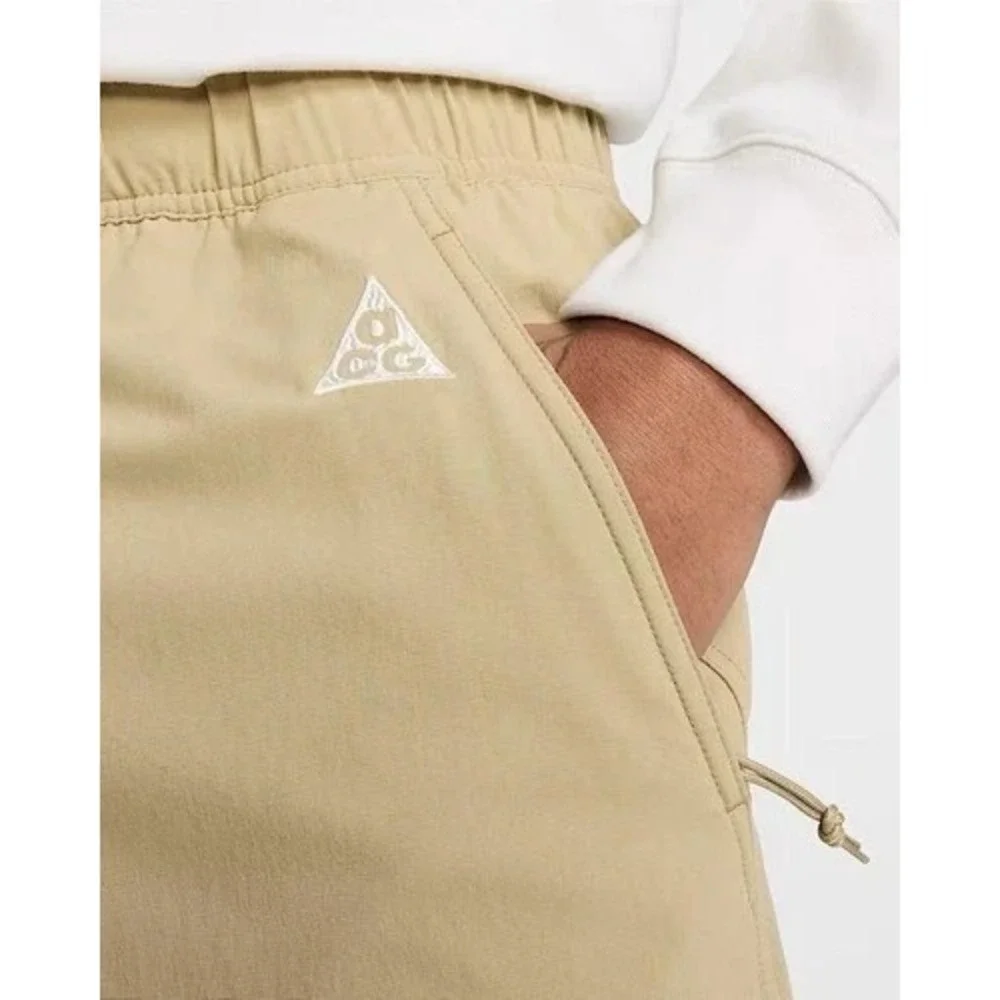 Nike ACG UV Repel Woven Hiking Pants Men's Medium Parachute Beige FN2450-297